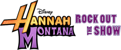 Hannah Montana: Rock Out the Show logo for PSP